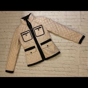 Laundry Beige & Black Quilted Jacket